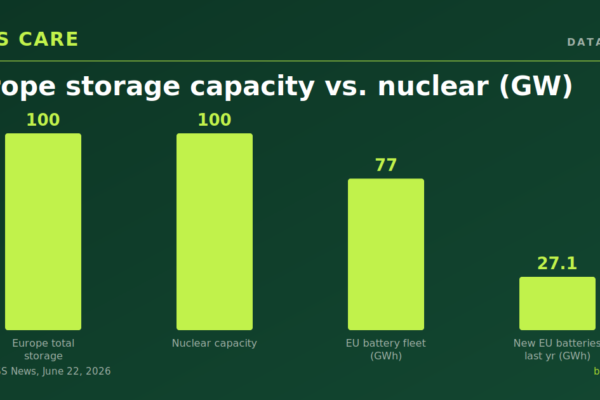 Europe’s home battery market has crossed a structural threshold: storage is now cheaper, bigger, and more intelligent than ever, but the real story is that the EU fleet has overtaken nuclear capacity, and the newest products are pushing residential storage to sizes once reserved for commercial projects.