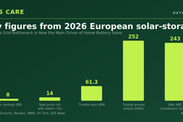 Europe’s Grid Bottleneck Is Now the Main Driver of Home Battery Sales