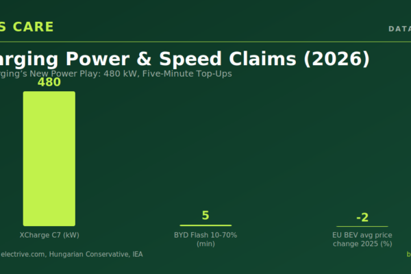 EV Charging’s New Power Play: 480 kW, Five-Minute Top-Ups