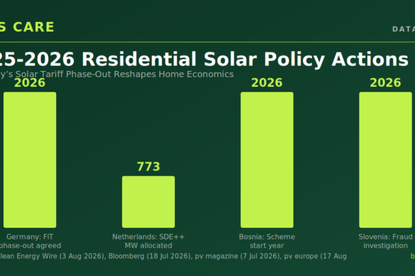 Germany’s Solar Tariff Phase-Out Reshapes Home Economics